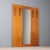 Brown Entryway Furniture with Mirror and Coat Rack, 1970s For Sale - Image 8 of 8
