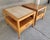 Mid-Century Modern Drexel End Tables With Travertine / Marble Top a Pair For Sale - Image 3 of 14