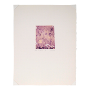 "Sticky Sonnets I + Ii" - 1976 Surrealist Lithograph by Jim Crabb