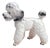 Vintage Italian Porcelain Dog, 1970s For Sale