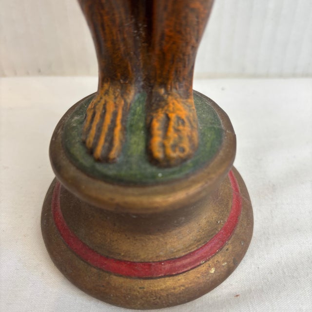 1960s Figural Monkey Rosey Flower Holder For Sale - Image 10 of 11