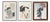 Utamaro Kitagawa, Figurative Scenes, 18th Century, Engravings, Set of 3 For Sale