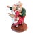 Great Resin Holiday Christmas Statue Santa and Mrs. Claus ~ Santa Steals a Kiss & a Cookie For Sale