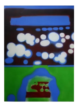 "Rocky Image II" Original Painting by Erle Loran