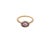 Natural Amethyst Diamond Ring Size 6.5 14k Y Gold 1.87 TCW Certified For Sale - Image 4 of 11