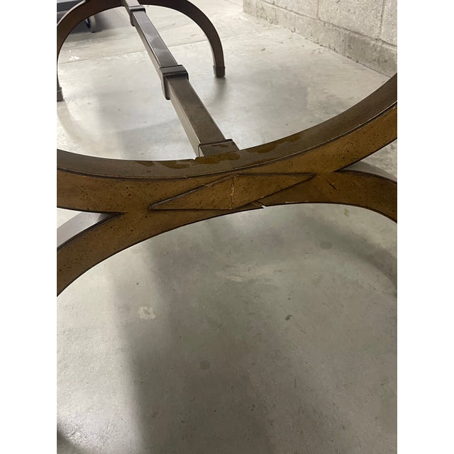 Metal Sligh Campaign Style Writing Desk For Sale - Image 7 of 7