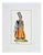 Jean-Baptiste Barla, Tatar, 1840, Ink & Watercolor on Paper For Sale