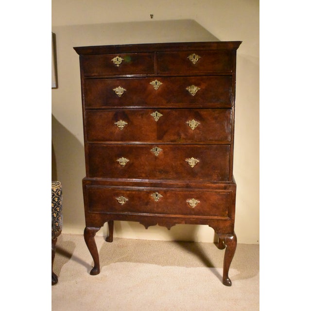 Wood 18th Century English Queen Anne Highboy For Sale - Image 7 of 7