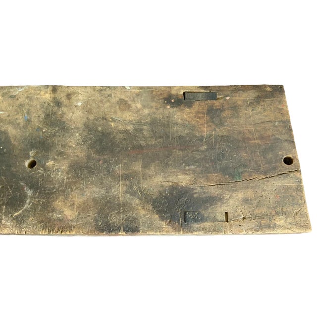 Antique Work Table Console For Sale - Image 4 of 4