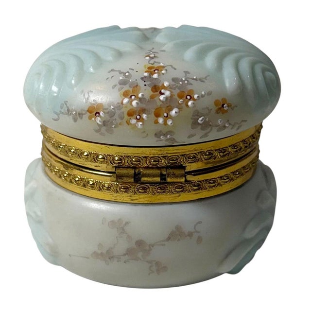 19th Century Victorian Wavecrest Box by Cf Monroe For Sale - Image 9 of 10