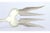 Silver Fish Serving Fork with Floral Motifs in Relief on the Handle For Sale - Image 5 of 8