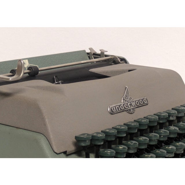 1954 Underwood Jewell Typewriter For Sale - Image 12 of 12
