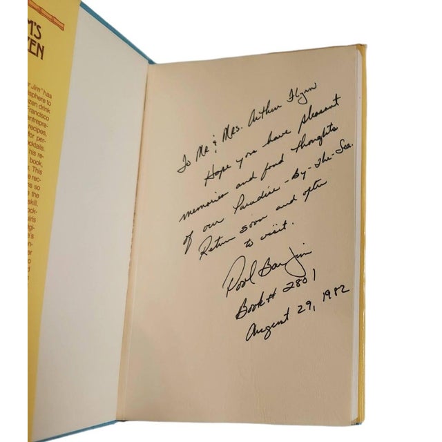 1979 Pool Bar Jim's Famous Frozen Drinks Recipes Cocktails Book Signed