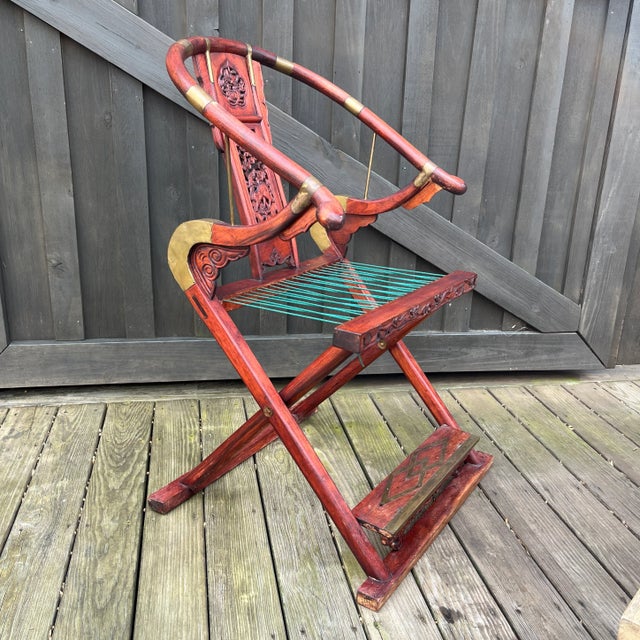 OLD MOUNTAIN OLD FOLDING CHAIR Gin Vintage “Rex” folding