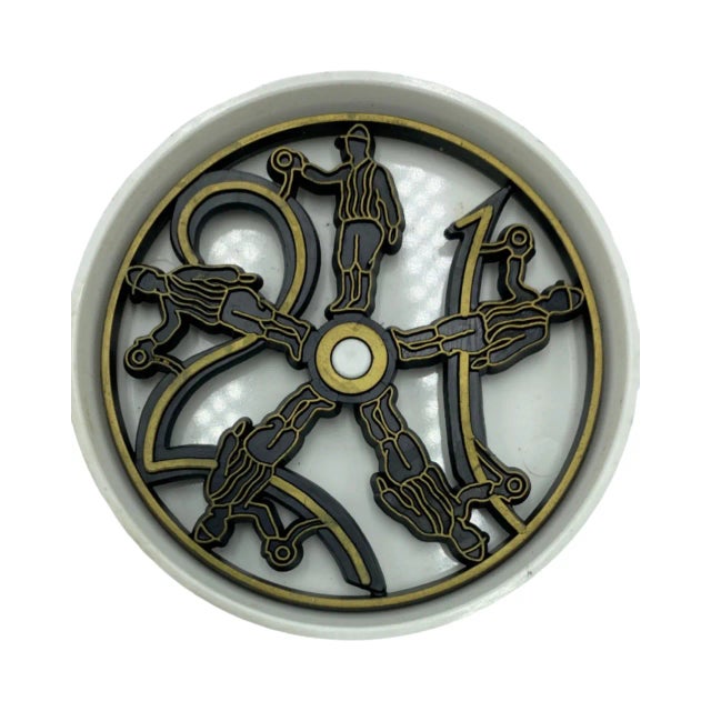 Mid 20th Century Vintage Set 8 the 21 Club Nyc Restaurant Coasters Barware For Sale - Image 5 of 12