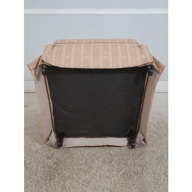 Jm Walton Custom Upholstered Club Chair For Sale - Image 11 of 12