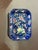 Antique Chinese Chinoiserie Cobalt Blue Enamel Catchall Dish For Sale - Image 4 of 4