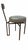 Vintage Modernist Hand Forged Iron Accent Chair Newly Reupholstered in Holly Hunt Dewpoint Leather The chair’s frame,...