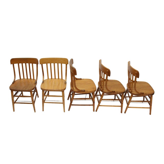 1940's Marietta Chair Co. Chairs Set of 5 Chairish