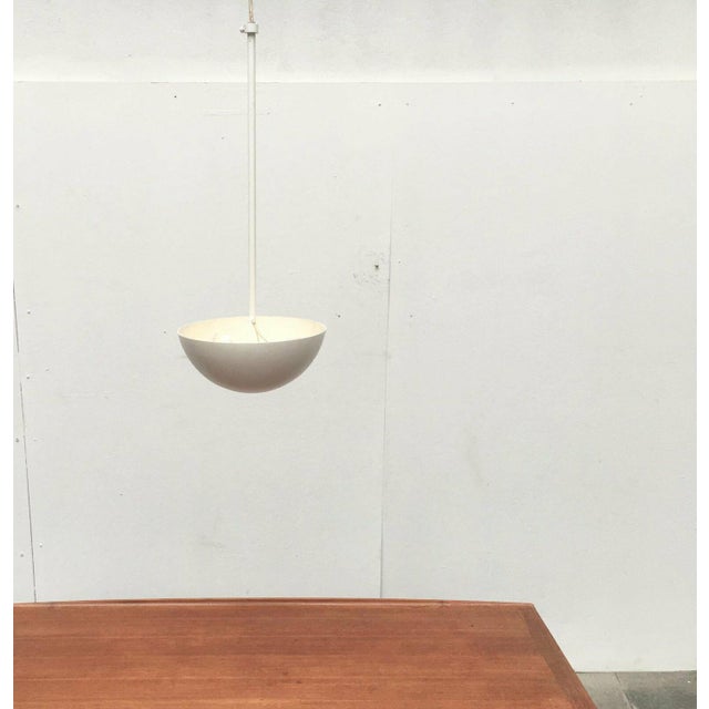 Mid-Century Modern Space Age Fiberglass Pendant Lamps, 1960s, Set of 2 For Sale - Image 5 of 18