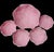 Art Deco Mid 20th Century Cabbage Ware Pink Serving Bowls in the Style of Dodie Thayer - 5 Pieces For Sale - Image 3 of 9