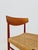 Danish teak & danish cord dining chair by A.M Mobler model 501 1960s, The chair frames are made from solid teak and and...