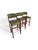 English Chesterfield Bar Stools, Set of 3 For Sale - Image 6 of 7