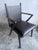 Mid-Century Armchairs in Dark Wood and Brown Upholstery, 1960s, Set of 2 For Sale - Image 3 of 10