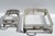 1950s 1950s Pyrex Glass Silver Plate Holders Rectangle Baking Pan Casserole Serving Dishes - Set of 2 For Sale - Image 5 of 18