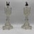 1850s Gothic Arch Pressed-Glass Oil Lamps, Attributed to Boston & Sandwich, - Pair For Sale - Image 17 of 18