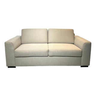 Vintage Beige 3-Seater Sofa For Sale