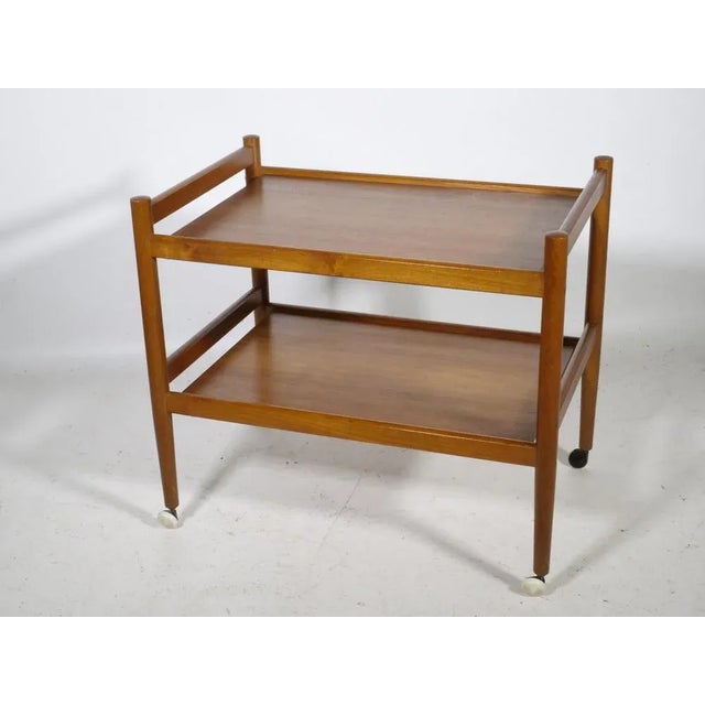 Scandinavian Bar Wagon in Teak, 1960s, in Very Good conditions. Designed 1960 to 1969