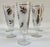 Glass Vintage Sterling Silver Leaf Foliage Drinking Cocktail Glasses - Set of 7 For Sale - Image 7 of 9