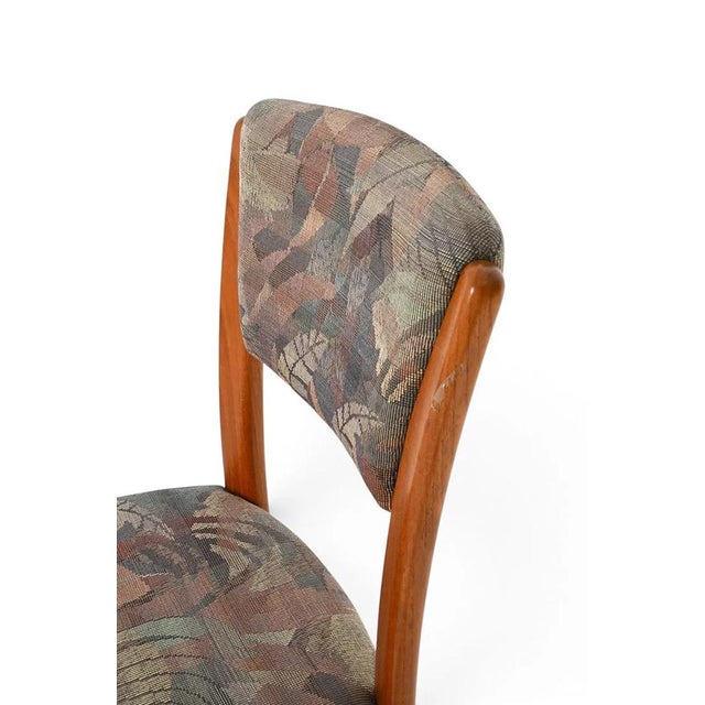 Set 6 Danish Teak Mid Century Modern Dining Chairs For Sale - Image 10 of 13