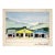 Shops in Aptos Village, California - Mid Century Watercolor by Jon Blanchette For Sale