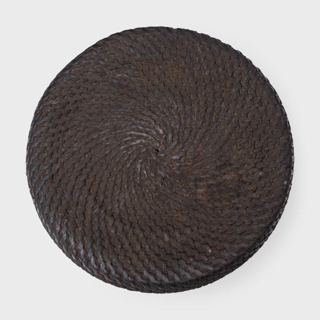 Chinese Black Lacquer Woven Box, C. 1900 For Sale - Image 4 of 4