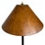 Traditional Vintage 1980s Wildwood Traditional Burl Wood Floor Lamp – Heavy Turned Base, Elegant Conical Shade For Sale - Image 3 of 9