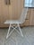 Mid-Century Modern Vintage White Metal Chairs - Set of 8 For Sale - Image 3 of 7