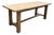 Mid‑20th Century Oak Farm Table For Sale