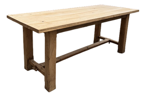 Mid‑20th Century Oak Farm Table