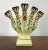 Early 19th Century Early 19th Century English Creamware Vase with Five Fingers For Sale - Image 5 of 11