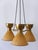 Metal Mid-Century Modern Six-Flamed Pendant Lamp, 1950s For Sale - Image 7 of 18