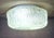 Metal Vintage Ceiling Lamp with Clear Frosted Glass Shade, 1970s For Sale - Image 7 of 7