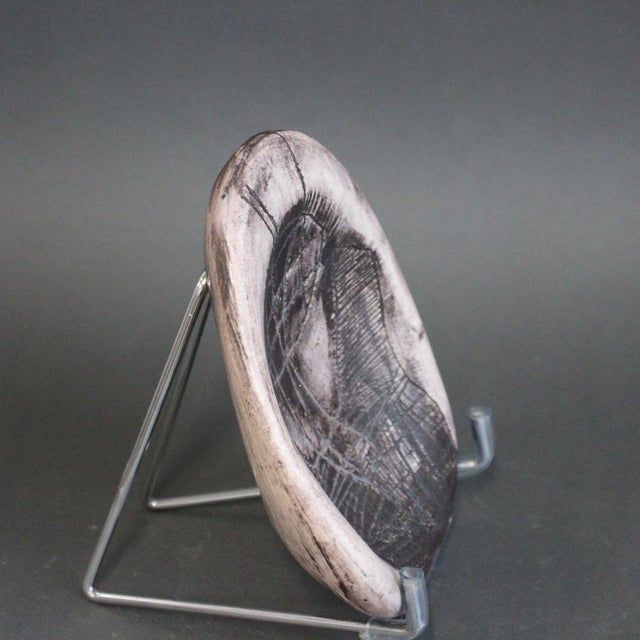 Ceramic Vintage French Decorative Ceramic Bowl by Jacques Blin, 1950s For Sale - Image 7 of 16