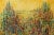 Textile Charles Melohs 'Sunrise Over New York' Abstract Oil Painting For Sale - Image 7 of 13