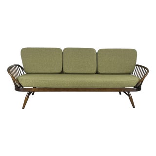 Olive Green Sofa by Lucian Ercolani for Ercol, 1960s For Sale