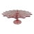Vintage Pressed Glass Cake Stand For Sale