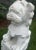 White Pair of Chinese Hand Carved White Marble Stone Fengshui Foo Dogs Lions Statue For Sale - Image 8 of 9