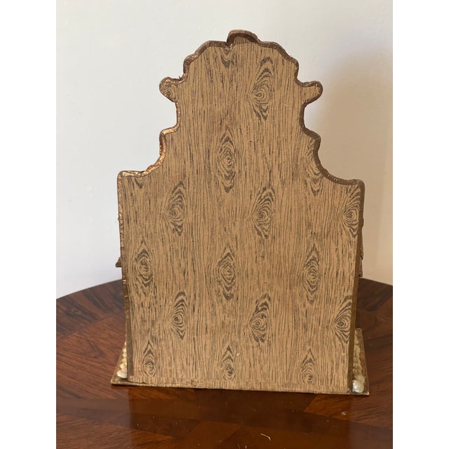 Antique British Colonial collectible Sailors Valentines sea Shell encrusted miniature commode / box.