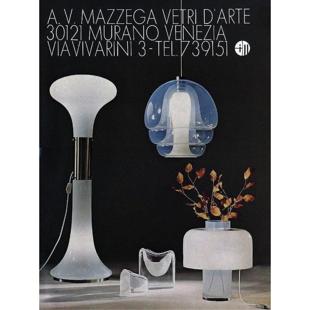 Aqua Medusa Ceiling Lamp in Murano Glass by Carlo Nason for Mazzega, Italy, 1960s For Sale - Image 8 of 9